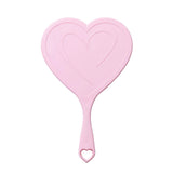 BEAUTY CREATIONS HANDHELD MIRROR - HEART SHAPE
