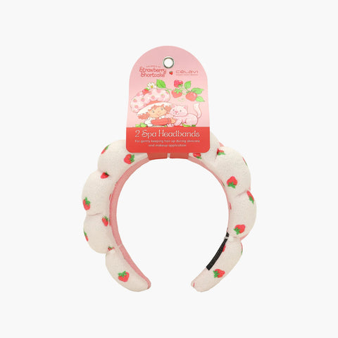 STRAWBERRY SHORTCAKE 2PC SPONGE HEADBAND